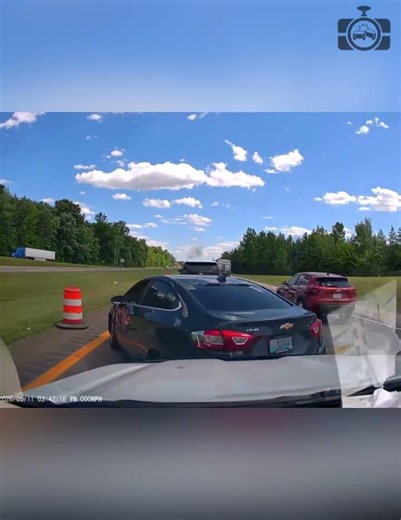 Guy passed me on the right on 165, cut in front of me and hit the brakes.