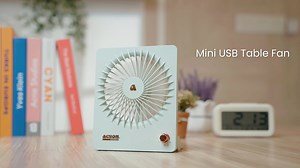 2.2K views · 33 reactions | Experience the refreshing breeze of nature anywhere, anytime with Acson Mini USB Table Fan. ✅0°-180° Adjustable Position ✅Flexible Installation ✅Stepless Airflow Control ✅4000mAh Battery Capacity ✅5V Type-C USB Interface with Rechargeable Battery ✅Compact Size ✅Low Noise Level Check out now: https://www.acson.com.my/usb-table-fan #Acson #AircondKuAcsonKool #AcsonSoCool #MiniUSBTableFan | Acson Malaysia | Facebook