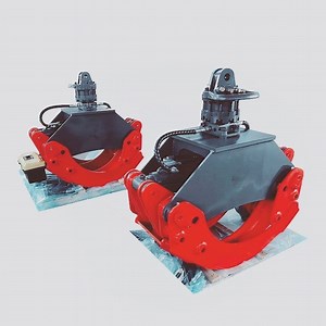 [Hot Item] Homie Log Grapple Rotator Wood Grapple for Excavator Truck Loader