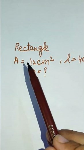 How to find dimension of a rectangle