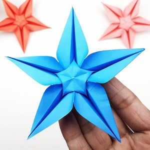 94K views · 4.4K reactions | Watch How to Make Origami Flower Step by Step For Home Decoration. DIY Paper Flowers | Creative Art & Craft Ideas | Facebook