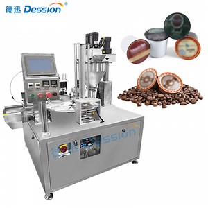 [Hot Item] Aluminum K Cup Automatic Spiral Machine Fill Pod Filling Ground Coffee Powder Pack Machine