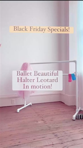 1.9K views · 65 reactions | Sale alert! These gorgeous halter leotards are in our annual Black Friday sale and stock is limited! Run and grab one today! Oh and don’t forget to add our gorgeous seamed ballet tights to your cart - they are stretchy, durable and have just the right amount of hold! Happy shopping, Beauties! ❤️❤️ https://www.balletbeautiful.com/store/sale/2023-black-friday | Ballet Beautiful | Facebook