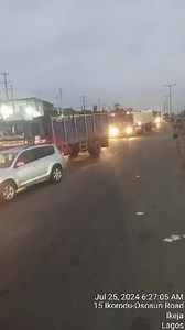 [6:30AM] #Ojota #TrafficUpdate Vehicular influx is increasing and traffic is gradually building up more along the contraflow corridor from Ojota inward Maryland. Our men are well positioned to monitor the situation. #FollowLASTMA Sola Giwa | Lagos State Traffic Management Authority