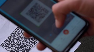 Scanning Qr Code Contactless Payments During Stock Footage Video (100% Royalty-free) 1061324575 | Shutterstock