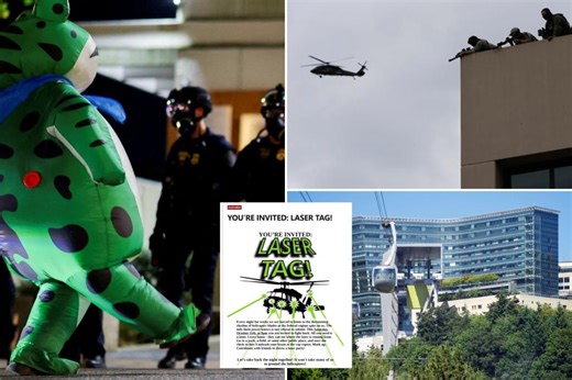 Emergency flights diverted from Portland hospital amid ‘laser party’ threats at ICE facility: report