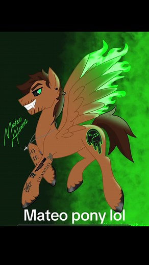 PUT SOME RESPECT ON HIS NAME!!!! Original character by @aaniyamations Mateo has a special place in my heart he deserves a pony #NOTcringe #mateo #theharvestwillbeplentiful #mlp #fanart