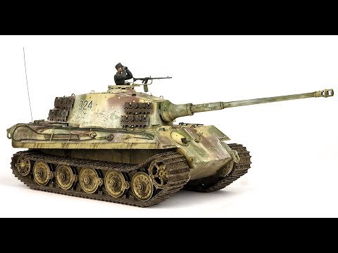 Buried King Tiger Tank