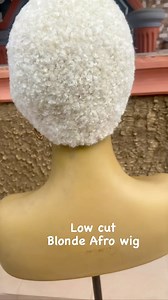 “Radiate confidence with our blonde low-cut Afro lace wig! 💁‍♀️✨ Own your style and slay every day. #BlondeAfro #LaceWigLife #HairTransformation #EmpowerYourCrown #InstaGlam” #lowcutwig #afrowigs #kinkyafrowigs #blondelacefrontwigs #blondeafro #blondelacewig #afrowiguk ##wigcut #afrofrontalwig #blondewigstyle #wiginstallation #blondecurls | Eminado Hair