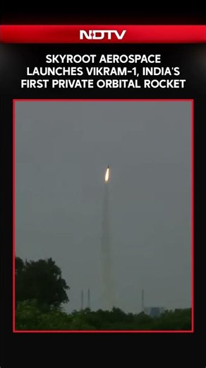 Skyroot Launches Vikram-1, India's First Private Orbital Rocket | Historic Space Milestone