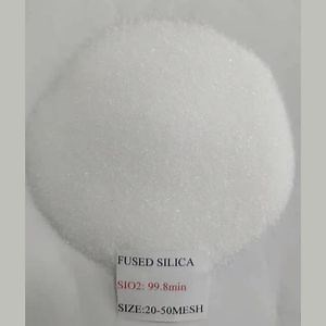 [Hot Item] Low Thermal Conductivity Quartz 20-50 Mesh Sio2 99.8% Fused Silica Sand
