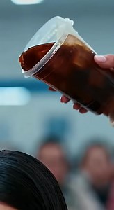 5.7M views · 93K reactions | The head cheerleader poured iced coffee...