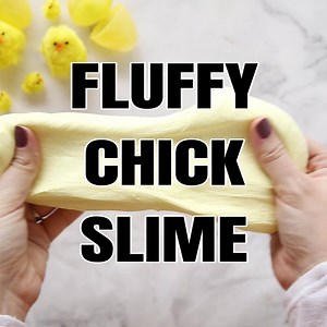 60K views · 73 reactions | We love awesome fluffy slime for every holiday or season! Our fluffy slime is the fluffiest just like the baby chicks you see here! Make sure to get your free printable slime recipe cheat sheet too. RECIPE----> https://littlebinsforlittlehands.com/easter-fluffy-slime-recipe/ | Little Bins for Little Hands | Facebook