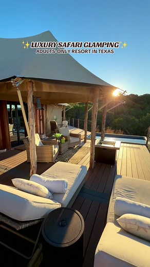 Luxury Glamping Getaway in Texas! | Adult-Only Safari Tents