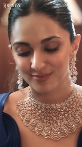 16K views · 210 reactions | The brilliance of a diamond lies not just in its sparkle but in the emotions it evokes. Senco’s collection, as seen on Kiara, is a tribute to timeless beauty and individuality. Every necklace, every earring, is a story waiting to be told. Are you ready to let yours shine? #PlatinumElegance #ShineWithSenco #SencoGoldAndDiamonds | Senco Gold & Diamonds | Facebook