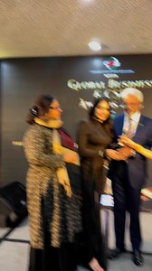 668K views · 8.7K reactions | Thanks to the Global Business And CSR Award 2025 for honoring me like this! ✨ Category: Best stylish model and actress  | Maria Mim | Facebook