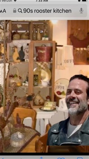 Guys in the 80s w/Bikini posters decor having to “appreciate” the rooster, cow and apple kitchens 😆 #the80s #homedecor #roosterKitchen #1980shomes | Rachelle Peters, Realtor - Genesis, LLC, Realtors