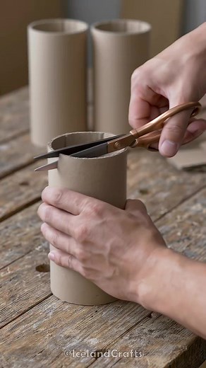 DIY Seed Starter Pots from Cardboard Tubes