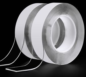 [Hot Item] Nano Tape Double Sided Tape Super Transparent Washable and Reusable Removable Nano Tape Adhesive
