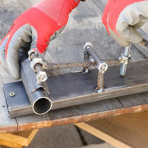 Simple jig for precise pipe positioning | Creative Bee