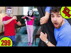 Spying on Chad & Vy in their Hotel Room - Spy Ninjas #299