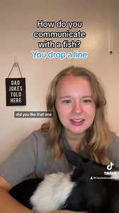 2.1K views · 149 reactions | How do you communicate with a fish? #KayleesDailyJoke | Kaylee Bowers | Facebook