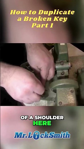 How to Duplicate a Broken Key Part 1