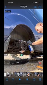 Transit custom rear disc replacement ✅✅ Book your van in today and have the service or brake replacement done on site as you work 🤩🤩 | The service squad