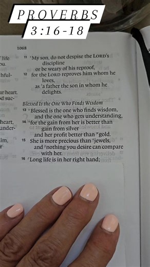 Verse of the Day Proverbs 3:16-18 | WORD