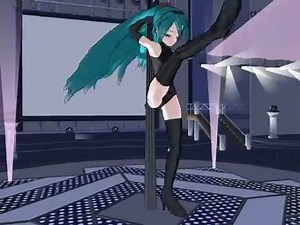 [MMD] Miku's Pole Dance dance