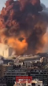 The Beirut ammonium nitrate explosion caused 218 deaths, 7,000 injuries, and $15 billion in damage, displacing 300,000 people. Felt across several countries, it registered a 3.3 magnitude event. . . . #explosion #amazingvideo #shocking #earthquake #lebanon #beirut #oceanview | Caught It Live TV