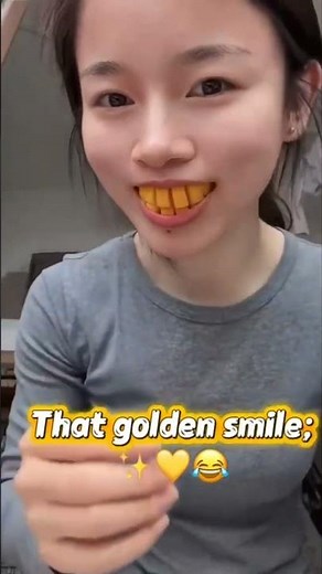 That golden smile.✨💛 #funny #shorts #viral