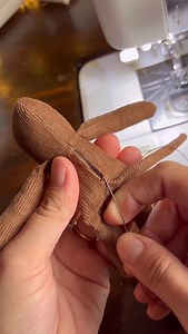 I’ve gotten some feedback that my ladder stitch tutorial isn’t clear enough because there are too many cuts to me pulling the needle through, so here’s me closing up a mouse with a ladder stitch in real time with no cuts! Hope it helps ☺️ sewing process - handmade - custom toys - heirloom quality - hand sewing - mouse plushies - doll clothes - stuffed animals - plush - Maileg Mouse inspired - dollhouse mouse - dollhouse critters | Mama Roar