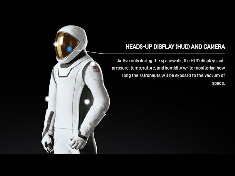 Discovery The #SpaceX Extravehicular Activity (EVA) suit.