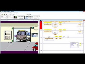 TLP LogixPro Simulator simulacion puerta