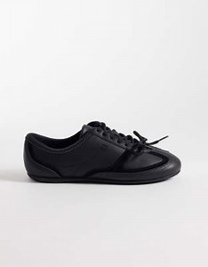 HUGO Red Mystie low top sneakers in black | ASOS