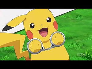 Pikachu gets arrested | Pokemon Journeys (English Dub)