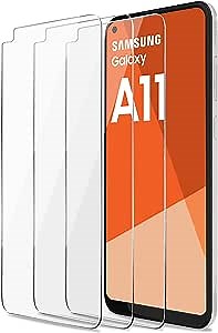 Screen Protector for Samsung Galaxy A11 6.4 Inch,Tempered Glass Film,3 Pack