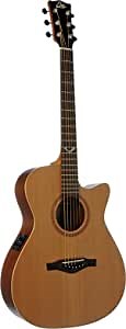 EKO Guitars 06217059 EVO Series Auditorium Cutaway Acoustic-Electric Guitar