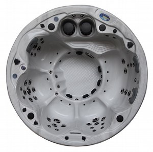 [Hot Item] High Quality Round Backyard Massage SPA Hot Tub Hydro 6 Person Garden SPA