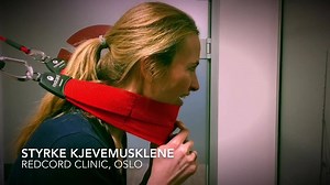 Pain and stiffness around the chin? 樂 Here you have an effective exercise to loosen up the tension! This is an example of an exercise you can do after Neurac treatment for a long lasting effect. | Redcord | Facebook