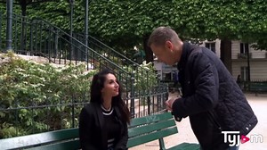 Bombshell Ria Rodriguez has anal sex with a French cock
