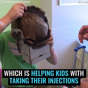 568K views · 407 shares | This hospital is giving VR headsets to kids whilst undergoing treatments  | UNILAD Tech | Facebook