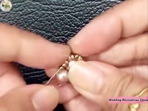 5.2K views · 522 reactions | How to make Amazing Tubular Netting Bridal Necklace and Earrings | Wedding Decoration Ideas | Facebook