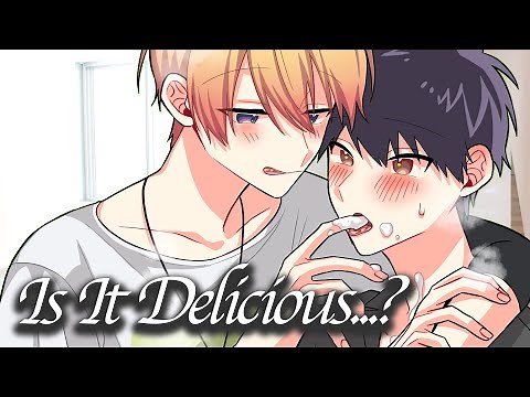 【BL Manga】"Let me eat all of it," he said, licking all the whipped cream off his boyfriend's body.