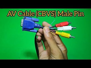 vga to av cable connection | vga to av converter | vga to av