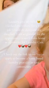 1.3K views | 狀 Laundry Care offers a unique way to generate income from home by washing and folding laundry. We are a women owned small business with locations 65 locations and growing all over the US! 狀 Apply today to join our network! ⏭️ https://apply.joinlaundrycare.biz/ref/KATIE #sidehustle #laundry #ExtraIncome #jobopportunity #sahm #WFH | Join Laundry Care | Facebook