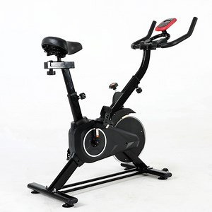 [Hot Item] Home Indoor Cycling Exercise Machine Fitness Bike with Padded Stand and LCD Monitor