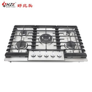[Hot Item] 5 Burner Kitchen Gas Hobs Cooker Stove Cooker Hob