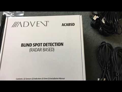 How to install radar blind spot sensors